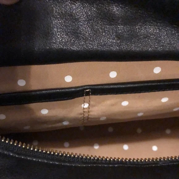 Kate Spade Small soft Black leather purse. EUC - Picture 4 of 7